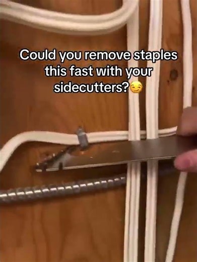 The Fastest Way to Remove Wire Staples #satisfying #hacks