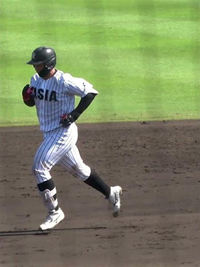 前嶋藍（亜細亜大4年）選手がホームランを放つ！【侍ジャパン大学日本代表選考合宿】#野球youtube #大学野球 #ドラフト2026 #平塚合宿 #亜細亜大学 #前嶋藍 #ホームラン