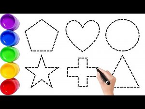 Shapes for Kids 🔺🔵 | Learn Shape with Fun Animation | Toddler learn video, Shape song for kids,EP.47