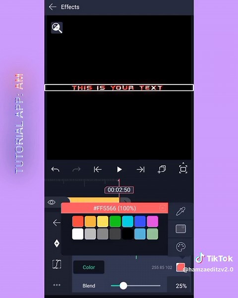 Text Tutorial: Step-by-Step Editing in Alightmotion