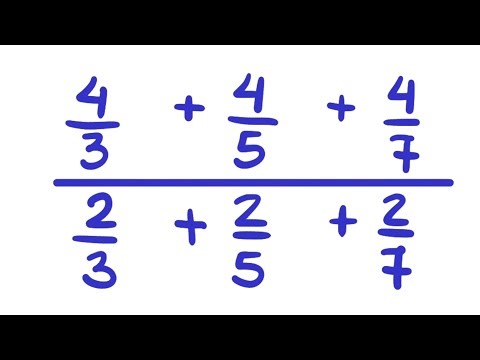 Uma Maneira Simples de Resolver essas Operações com Frações