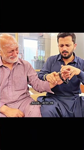 "Some bonds can’t be explained… only felt❤️#FatherSonBond #UnconditionalLove #rajabbutt #rajabfamily