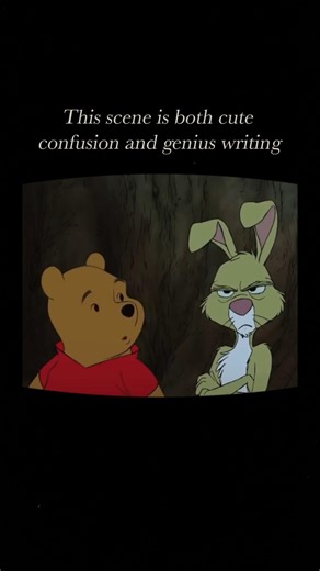 Daily Movie Inspiration on Instagram: "A masterclass in wordplay from Winnie The Pooh (2011) ❤ _____ #winniethepooh #funnycartoons #childhoodmemories #dailymovieinspiration"