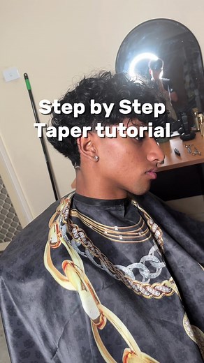 Blowout Taper Haircut Tutorial Step-by-Step