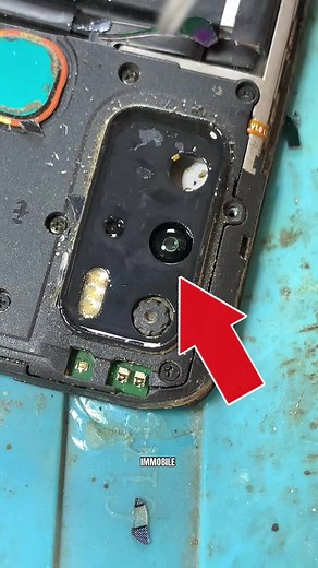 Camera Glass Change for IMMOBILE Phone