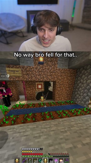 No way bro fell for that…