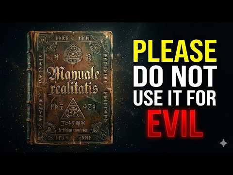 THE ONLY BOOK YOU NEED TO LEARN HOW TO BEND REALITY | Manuale Realitatis (Full Audiobook)