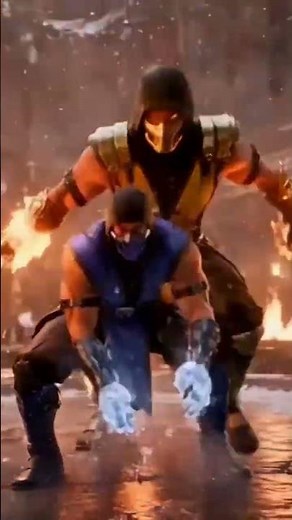 🔥 SCORPION vs SUB-ZERO – The Ultimate Mortal Kombat Battle! (4K Cinematic)