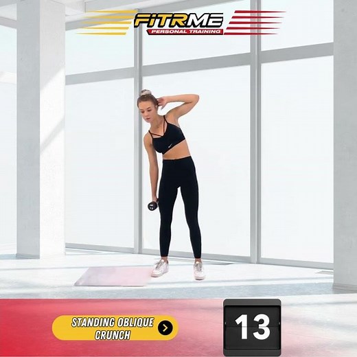 Standing Oblique Crunch