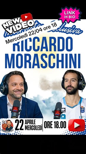 In arrivo intervista esclusiva a Riccardo Moraschini #pallacanestrocantù