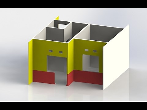 Solidworks - House Wall - House