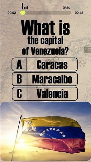 🌎Capitals of Countries №7🗺️South America Quiz