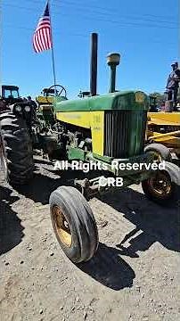 John Deere 730 sold at the Restoration Tractor Sales Auction