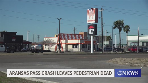 Pedestrian killed in Aransas Pass crash