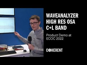 Coherent | WaveAnalyzer 400A Optical Spectrum Analyzer at ECOC 2022