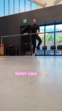 Ballet class|| Barre on pointe #balletclass #ballet