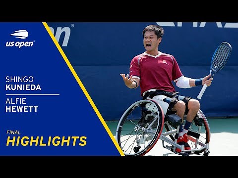 Wheelchair Men's Singles Final | Shingo Kunieda vs Alfie Hewett Highlights | 2021 US Open