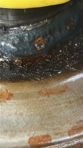 A bad transmission leak from the bell housing...