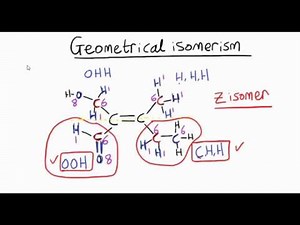 How to work out E/Z isomerism