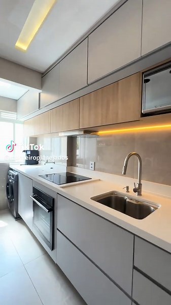 Puxadores para a cozinha do seu apartamento ✨ #interiordesign #apartamento #moveisplanejados #cozinhaplanejada