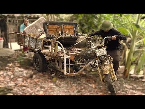 Restoration An Old Lady's Tricycle Bought For $500 // Fully Restored