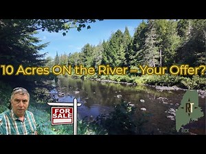 This Riverfront Land Could Be Yours (10 Acres in Maine)