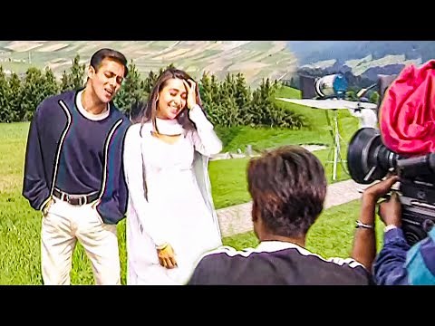 "Chori Chori Sapno Mein" Song Shooting | Salman Khan, Karisma Kapoor