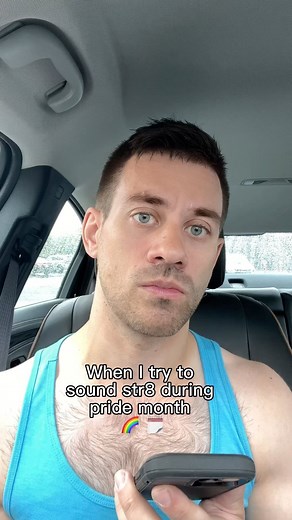 Potatochippopotamus on Instagram: "When I try to sound str8 during pride month 🌈 💅 ✨ #pridemonth #pride #comedy #gaybros #comedian #gay #jasmine"