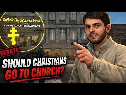 Do Christians NEED Church? — GMod Debate at a Catholic Center