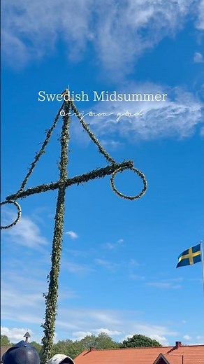 POV: Experiencing a traditional Swedish Midsummer in Överjärva gård 🇸🇪（スウェーデンのミッドサマー2026）