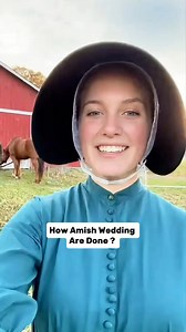 How Amish Weddings Are Done ? #amishtiktok #amishbuilt #amish #amishcountry #amishlife | Lovina The Amish Girl