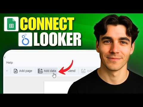 How To Connect Google Sheets To Looker Studio As A Data Source (Tutorial 2026)