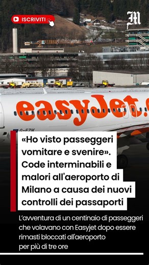 «Ho visto passeggeri vomitare e svenire». Code interminabili e malori all'aeroporto di Milano