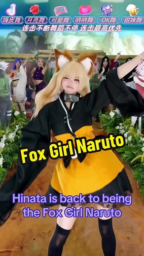 Konoha Stream: Hinata as Fox Girl Naruto Livestream