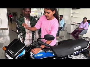 2024 model Hero new bike splendor plus i3s new colour full review mileage features with customer