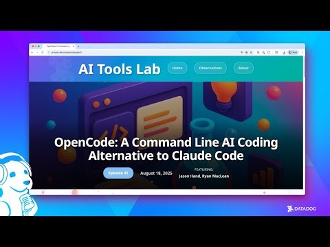 Experimenting with OpenCode - an Alternative to Claude Code