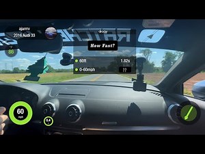 Stage 2 Audi S3 0-60mph Testing With Dragy!