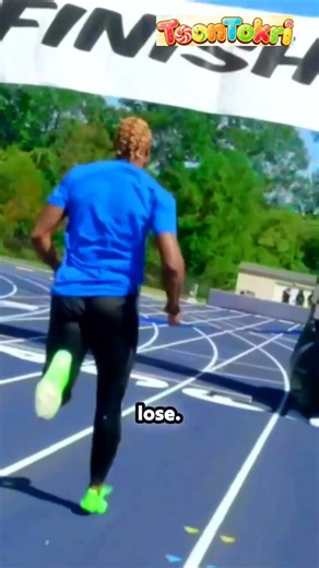 ⚡ “World’s Fastest Man Races a Robot! Who Wins?” ⚡#mrbeast #mrbeastshorts