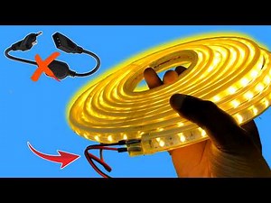 Connect LED Strip Light Without Connector