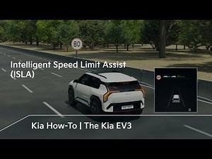 Intelligent Speed Limit Assist (ISLA) | The Kia EV3
