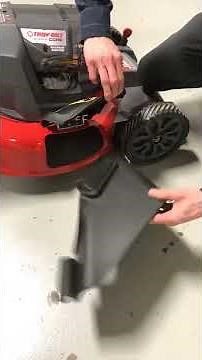 Discharge chute install
