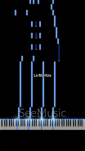 La Maritza by Sylvie Vartan #easy #piano #tutorial