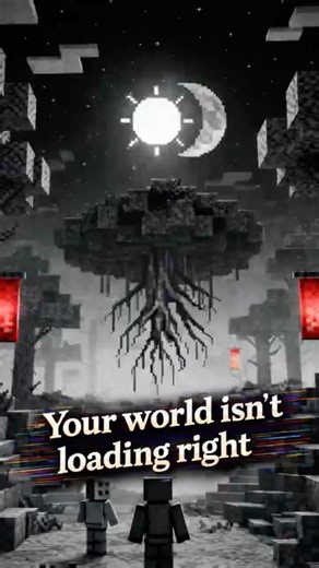 Your World Isn't Loading Right! #minecraft #minecraftshorts #minecraftanimation #fyp #foryoupage