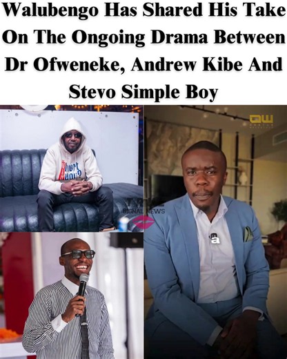 Walubengo reacts to Dr Ofweneke, Andrew Kibe and Stevo Simple Boy drama