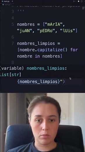 Format proper names (Capitalize) with Python.