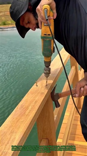 He Drives Screws With a Hammer First... The Reason Is Brilliant! 🔨