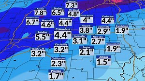 Winter storm warning: Ice,heavy snow sweep across Ohio