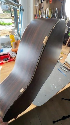 Broken Side/Back Repair on a Martin Guitar! #repair #guitar #guitarist #asmr #luthier #restoration