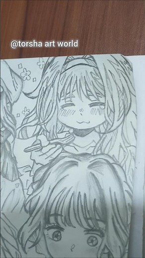 How to draw Waguri Kaoruko face 💫💗#wagurikaoruko #drawing #waguri #anime #art #howtodraw #shorts