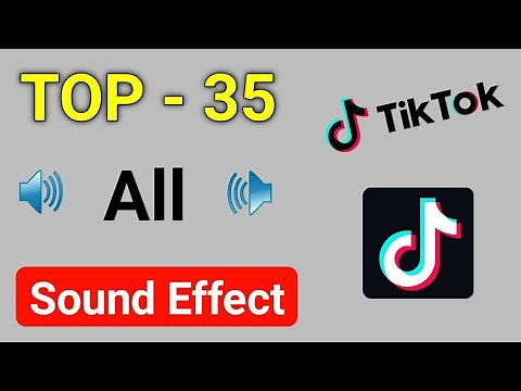 【Top 35】Sound Effect on Tik Tok🔊|| Funny Sound Effect || Part -1
